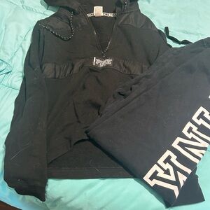 PINK Victoria's Secret Black Lounge Pants